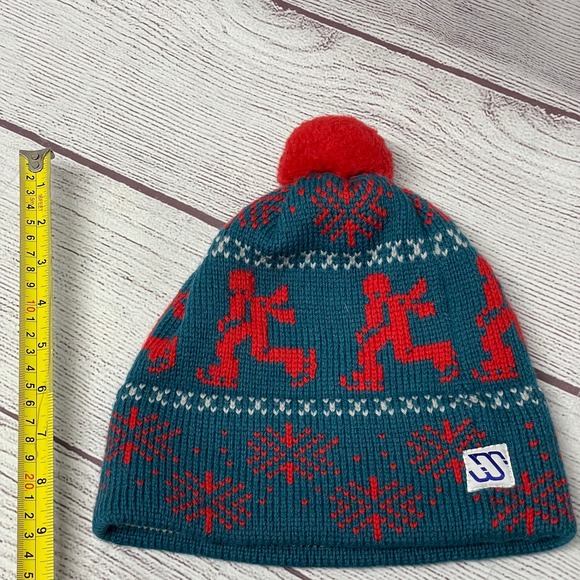 Murray Meekley Handmade snow ski cap beanie pure virgin wool - Picture 5 of 5